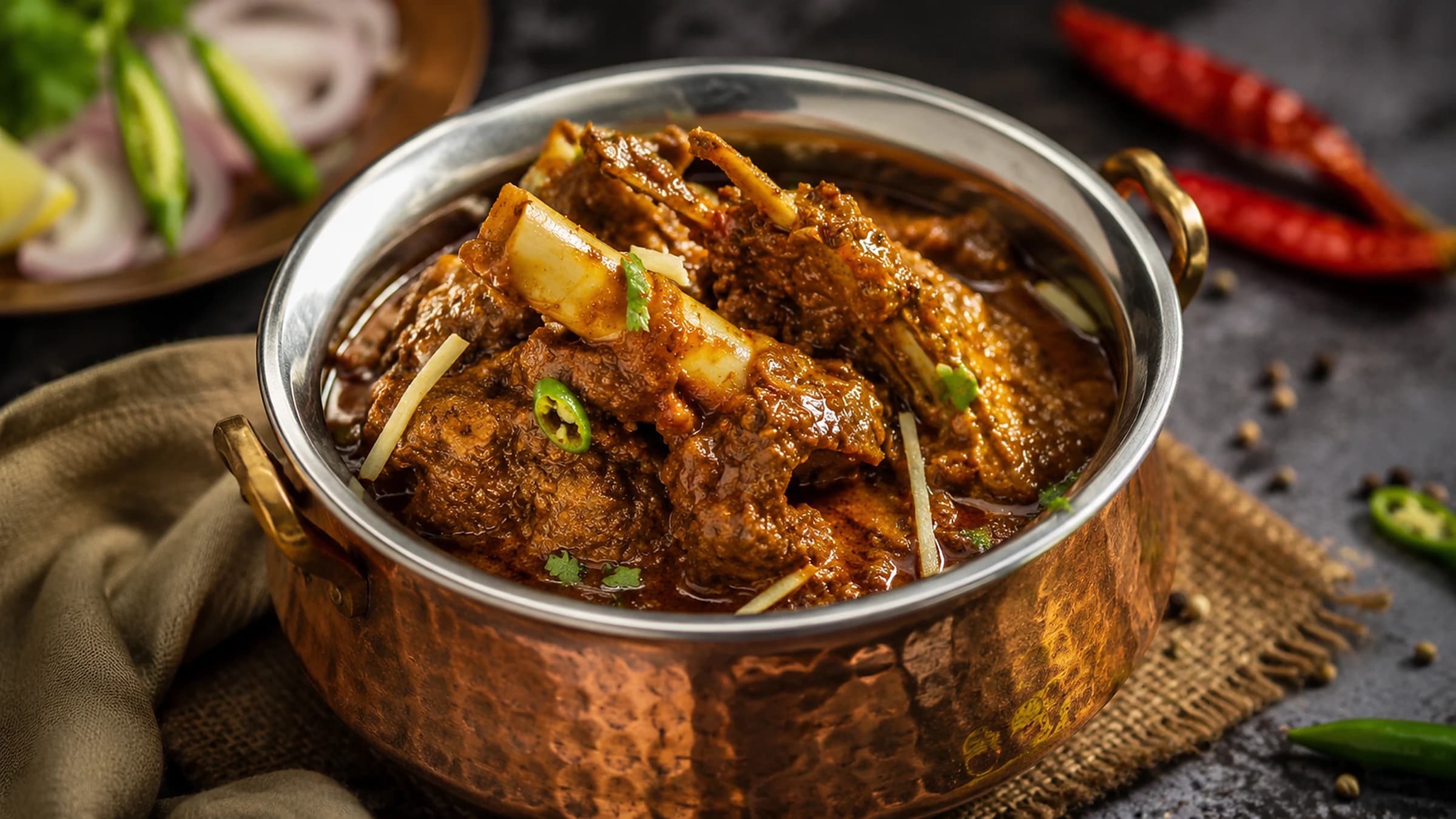Champaran mutton (ahuna)