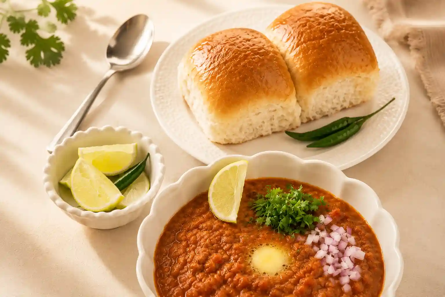 Pav Bhaji (4Pcs)